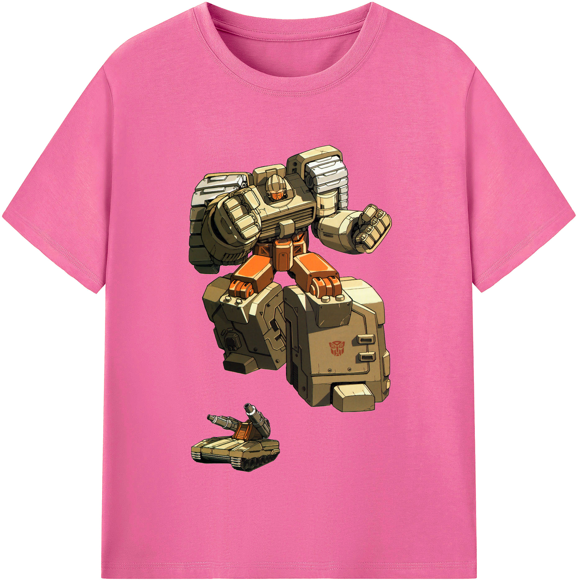 （画像用）  レディースカジュアルプリントTシャツ（綿100％）